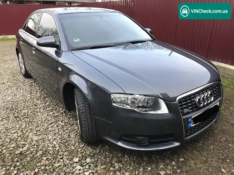 Audi A4 2007, фото з оголошення 2 з 10, VIN WAUZZZ8E28A087324