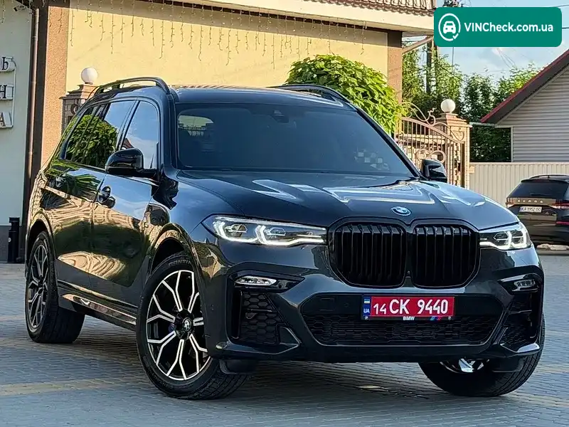 BMW X7 2022, фото з оголошення 1 з 20, VIN 5UXCW2C0XN9K70969