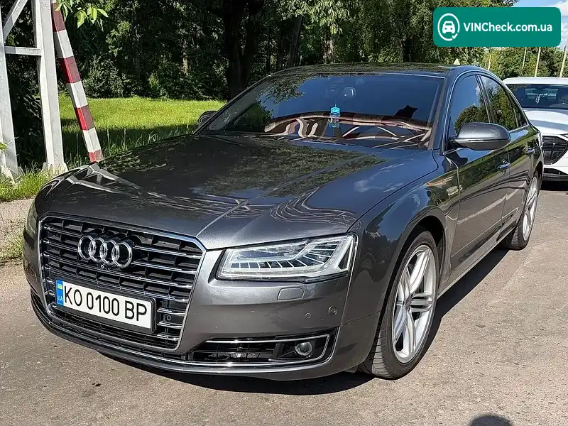Audi A8 2014, фото з оголошення 1 з 7, VIN WAUZZZ4H3EN015133