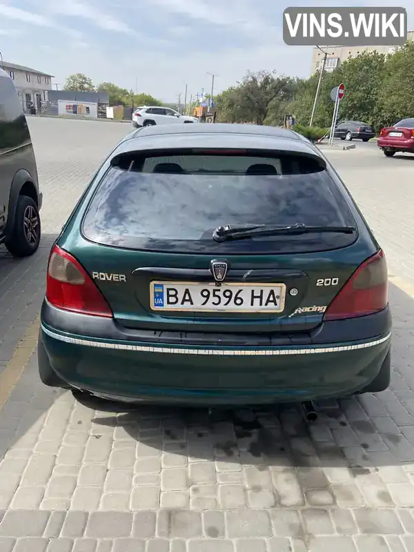 Rover 200 1996, фото з оголошення 2 з 9, VIN SARRFHNPMAD076495