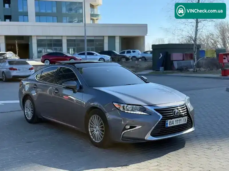 Lexus ES 2016, фото з оголошення 1 з 17, VIN 58ABK1GGXGU019951
