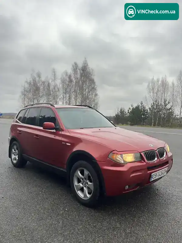 BMW X3 2006, фото з оголошення 1 з 8, VIN WBXPA93446WG89633
