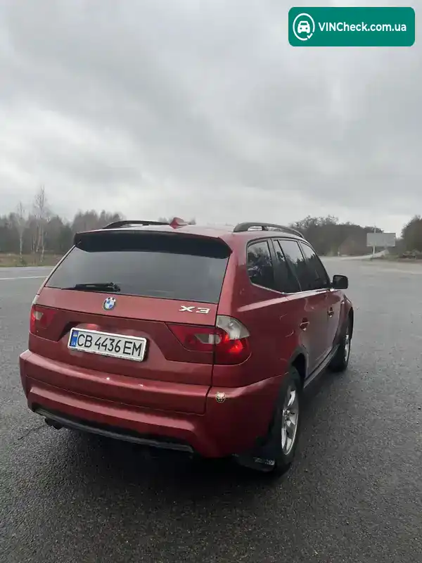 BMW X3 2006, фото з оголошення 2 з 8, VIN WBXPA93446WG89633