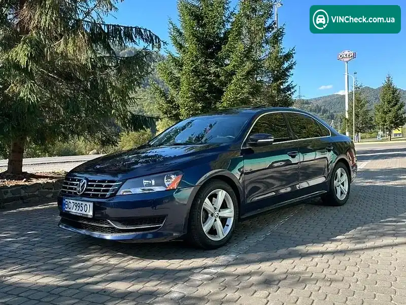 Volkswagen Passat 2013, фото з оголошення 1 з 20, VIN 1VWBN7A38DC099017