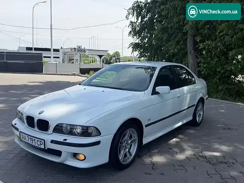 BMW 5 Series 2002, фото з оголошення 2 з 21, VIN WBADT41050G003933