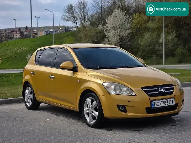 Kia Ceed 2008, фото з оголошення 1 з 21, VIN U5YFF24239L128302