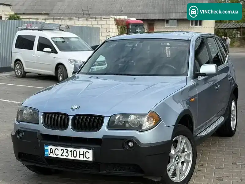 BMW X3 2004, фото з оголошення 1 з 20, VIN WBAPB51030WD38039