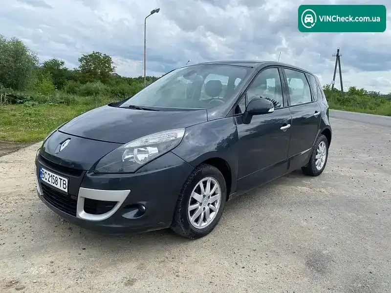 Renault Scenic 2010, фото з оголошення 2 з 21, VIN VF1JZ0N0643185320