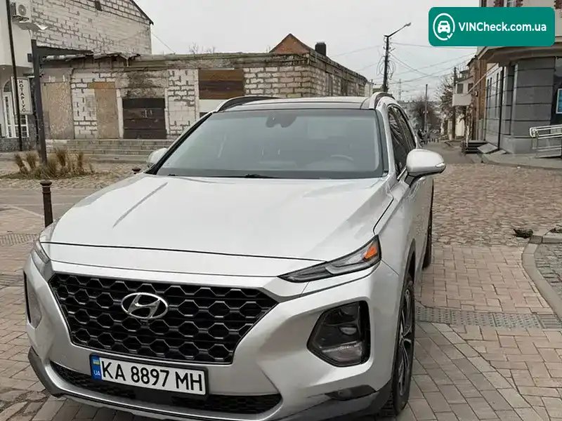 Hyundai Santa FE 2019, фото з оголошення 1 з 8, VIN 5NMS53AA2KH103653
