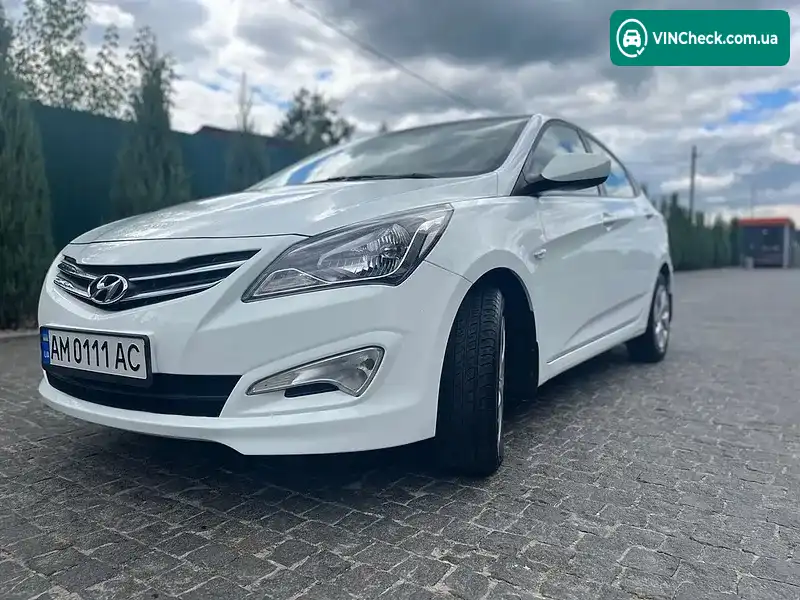 Hyundai Accent 2016, фото з оголошення 1 з 13, VIN Z94CT41CBHR564466