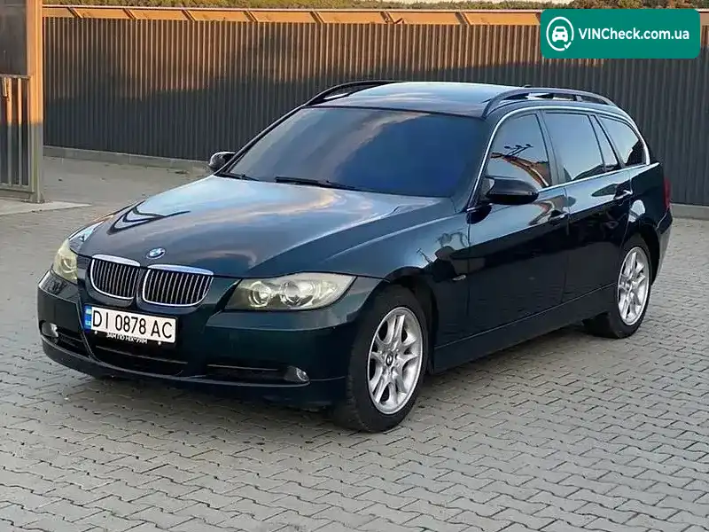 BMW 3 Series 2007, фото з оголошення 1 з 20, VIN WBAVS110X0KK67443