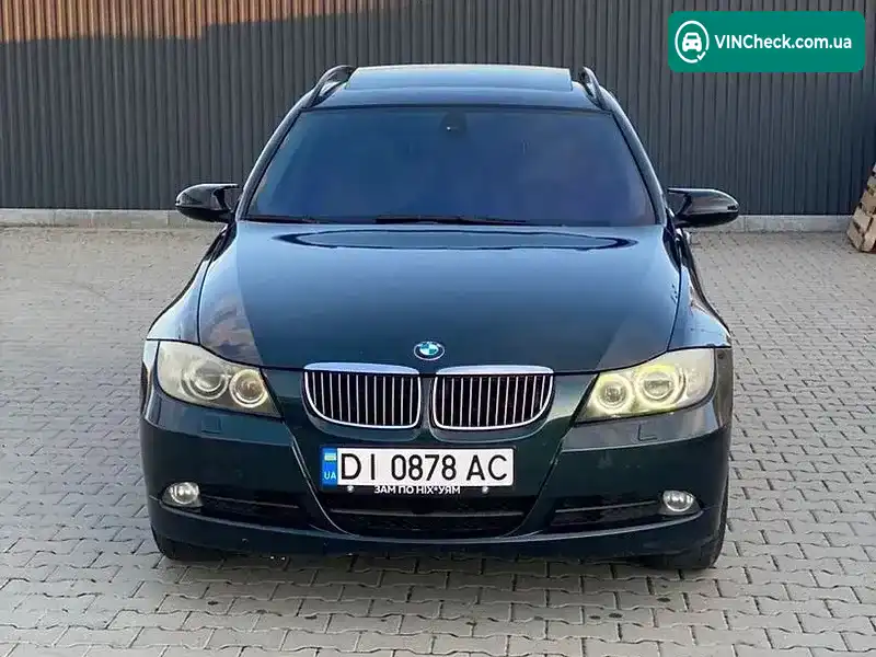 BMW 3 Series 2007, фото з оголошення 2 з 20, VIN WBAVS110X0KK67443
