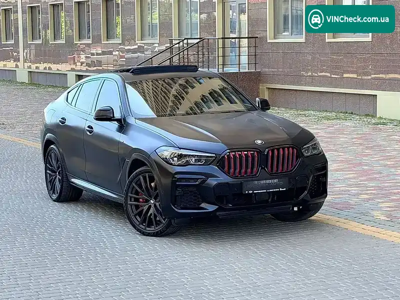 BMW X6 2022, фото з оголошення 1 з 21, VIN WBAGT610809L45096