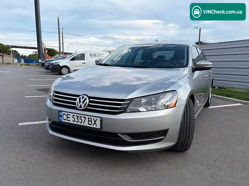 Volkswagen Passat 2014, фото з оголошення 2 з 16, VIN 1VWBT7A37EC111536