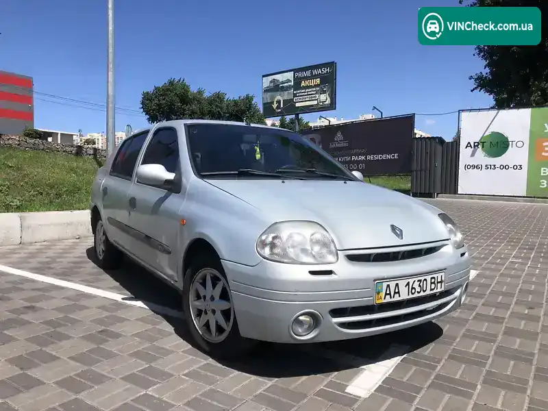 Renault Clio 2001, фото з оголошення 1 з 12, VIN VF1LB0K0525226296