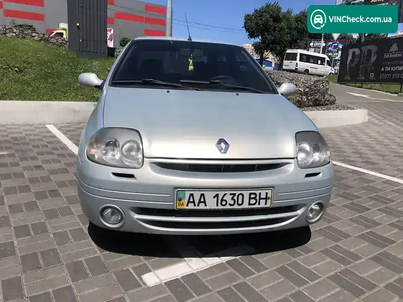 Renault Clio 2001, фото з оголошення 2 з 12, VIN VF1LB0K0525226296
