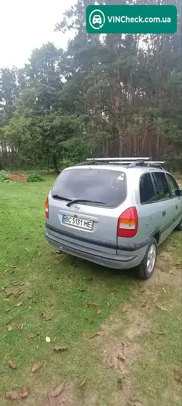 Opel Zafira 2000, фото з оголошення 2 з 15, VIN W0L0TGF75Y2117972