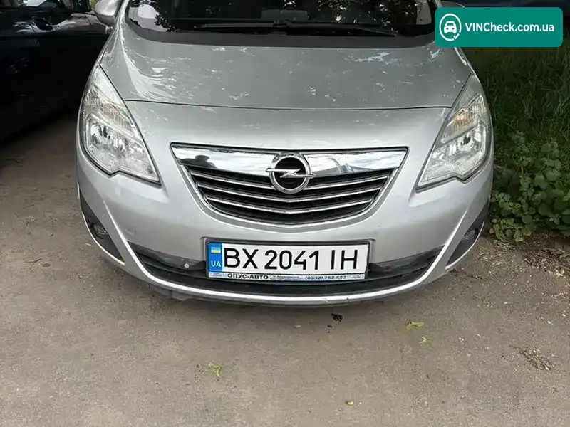 Opel Meriva 2012, фото з оголошення 1 з 4, VIN W0LSH9EB9C4044705