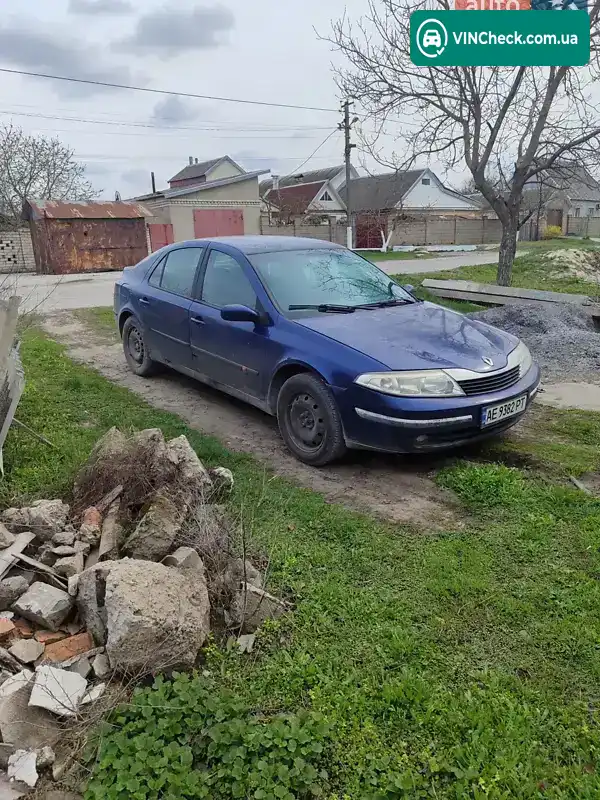 Renault Laguna 2002, фото з оголошення 2 з 3, VIN VF1BG0E0527146009