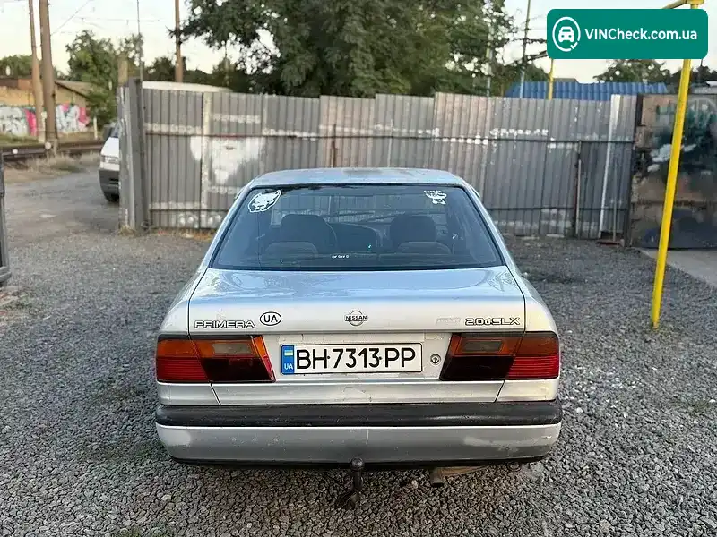 Nissan Primera 1992, фото з оголошення 2 з 14, VIN SJNBDAP10U0214941