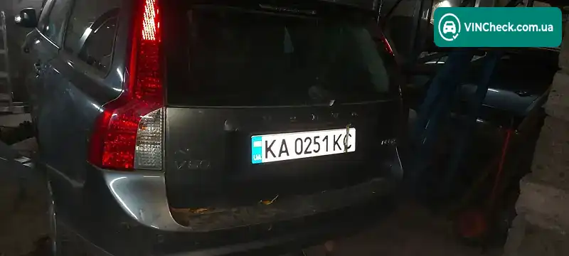 Volvo V50 2011, фото з оголошення 1 з 6, VIN YV1MW84F1C2654306
