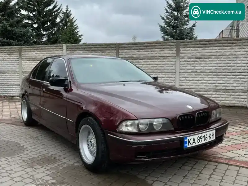 BMW 5 Series 1998, фото з оголошення 1 з 18, VIN WBADD21030BH69158