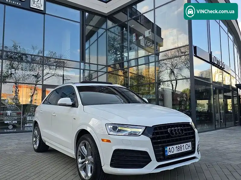 Audi Q3 2017, фото з оголошення 1 з 20, VIN WA1ECCFS8JR015960