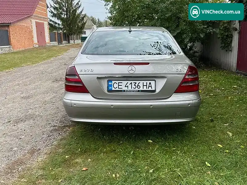 Mercedes-Benz E-Class 2004, фото з оголошення 2 з 8, VIN WDB2110161A660538