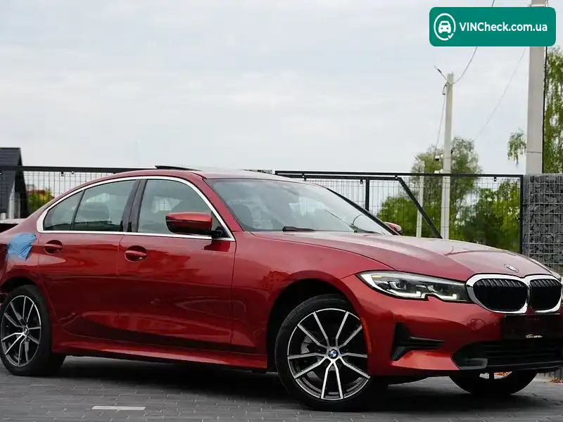 BMW 3 Series 2021, фото з оголошення 2 з 20, VIN 3MW5R7J05L8B23609