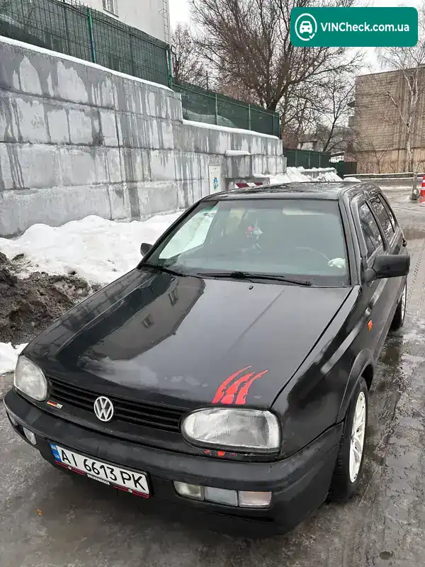 Volkswagen Golf 1993, фото з оголошення 1 з 16, VIN WVWZZZ1HZPW022512