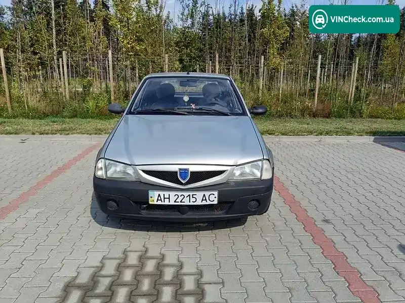 Dacia Solenza 2004, фото з оголошення 1 з 7, VIN Y6DR5A71543430380