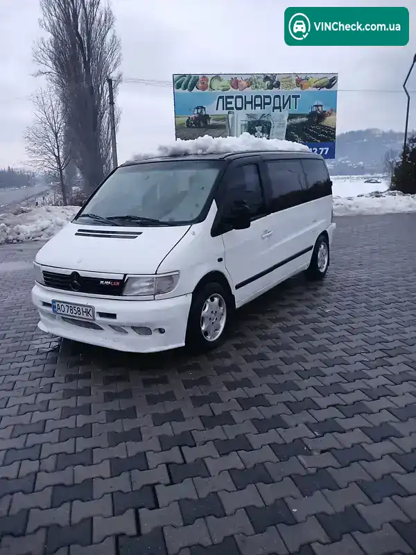 Mercedes-Benz Vito 1999, фото з оголошення 1 з 7, VIN VSA63809413241323