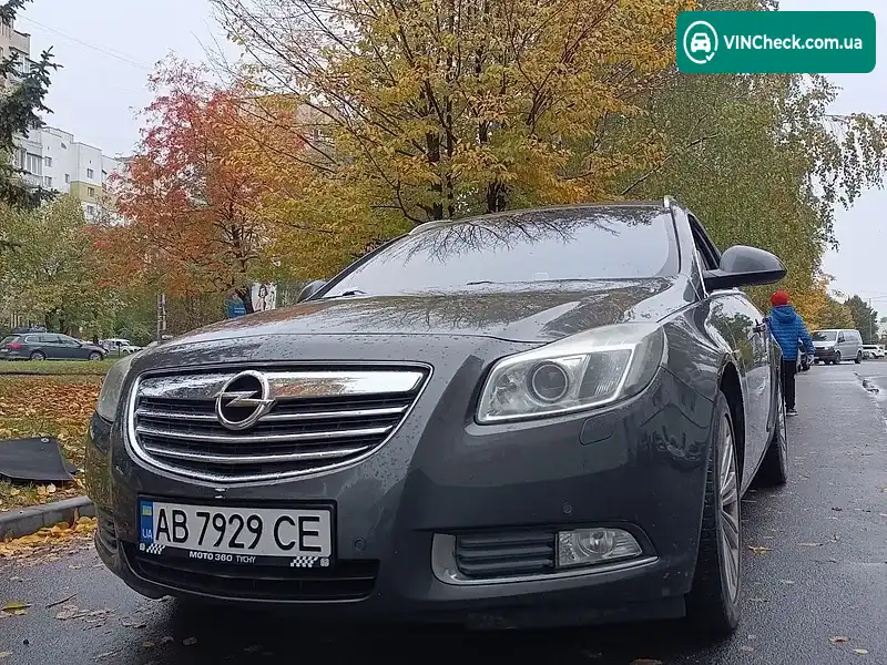Opel Insignia 2012, фото з оголошення 1 з 13, VIN W0LGT8EN4C1109910