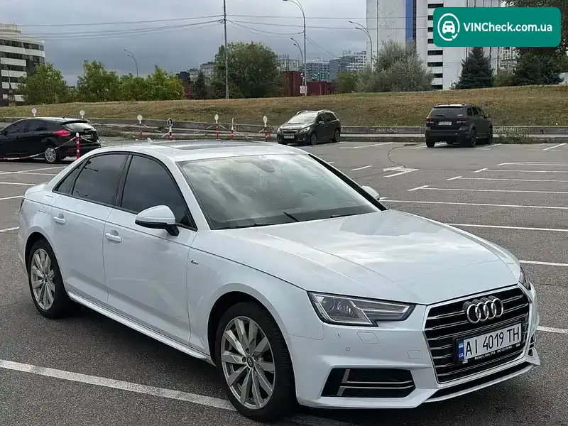 Audi A4 2017, фото з оголошення 1 з 16, VIN WAUKMAF41JN007375