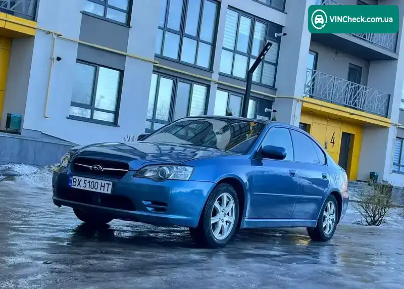 Subaru Legacy 2004, фото з оголошення 2 з 21, VIN JF1BL5LL54G006363