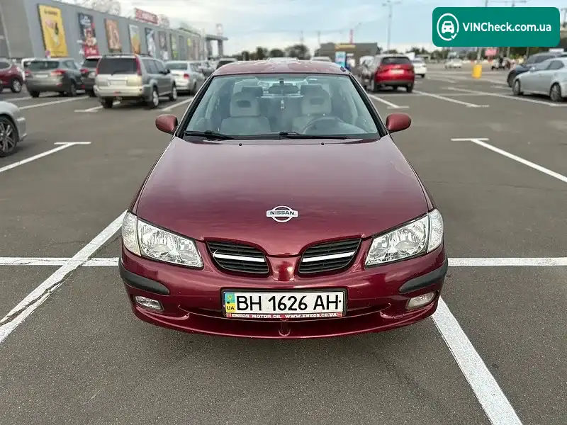 Nissan Almera 2001, фото з оголошення 1 з 13, VIN JN1CAAN16U0018902