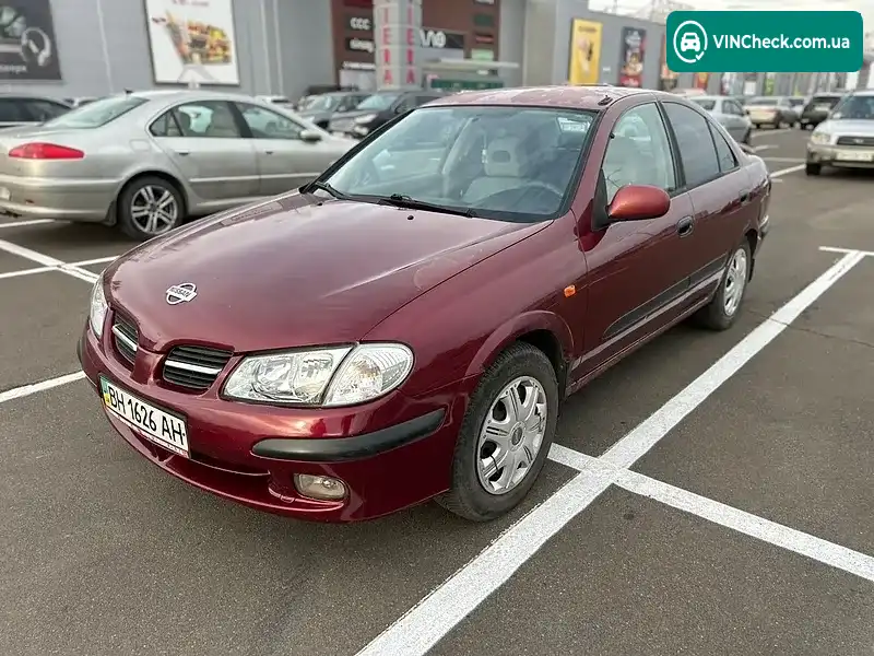 Nissan Almera 2001, фото з оголошення 2 з 13, VIN JN1CAAN16U0018902