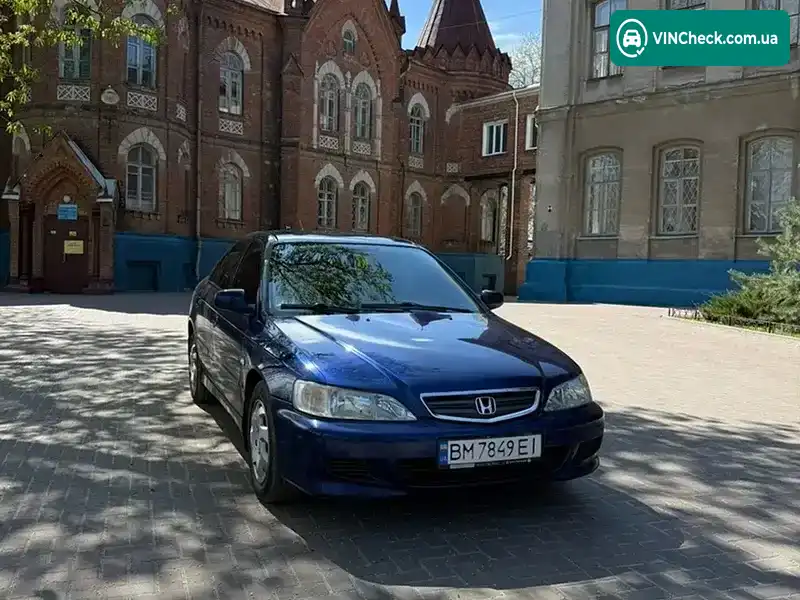 Honda Accord 2001, фото з оголошення 2 з 20, VIN SHHCG86401U200277