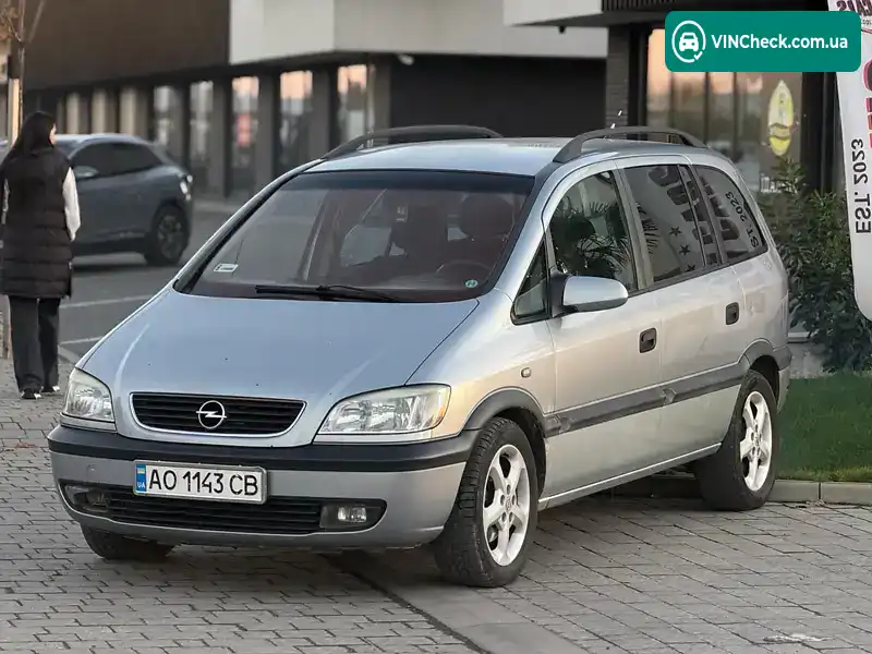 Opel Zafira 2002, фото з оголошення 2 з 11, VIN W0L0TGF7532038194