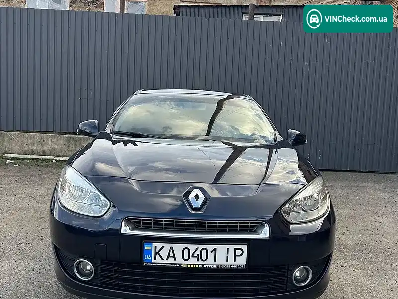 Renault Fluence 2010, фото з оголошення 1 з 10, VIN VF1LZBB0642870506