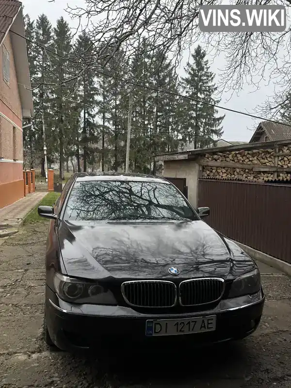 BMW 7 Series 2007, фото з оголошення 1 з 14, VIN WBAHM21080DS76594