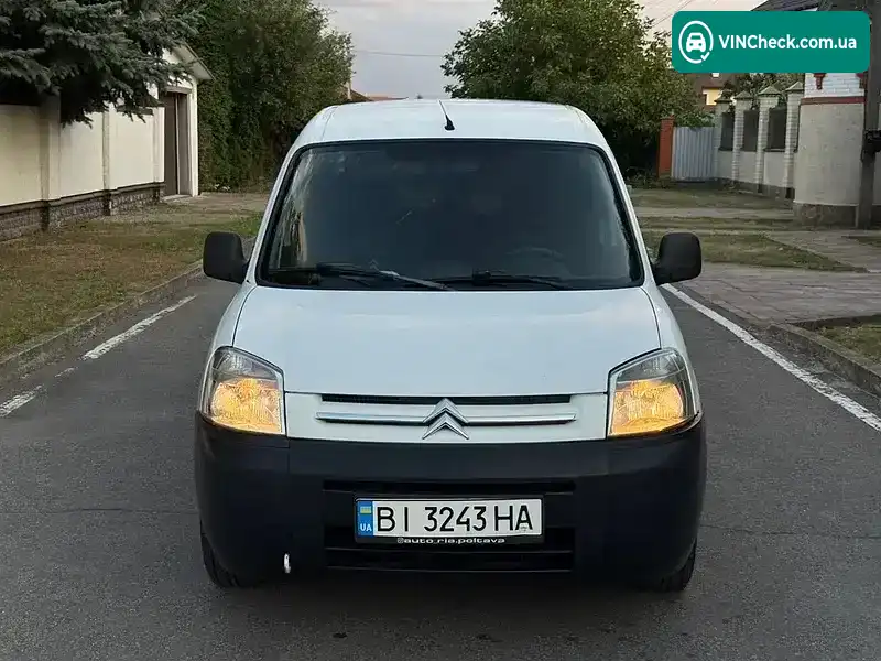 Citroen Berlingo 2007, фото з оголошення 2 з 20, VIN VF7GJKFWC93412477