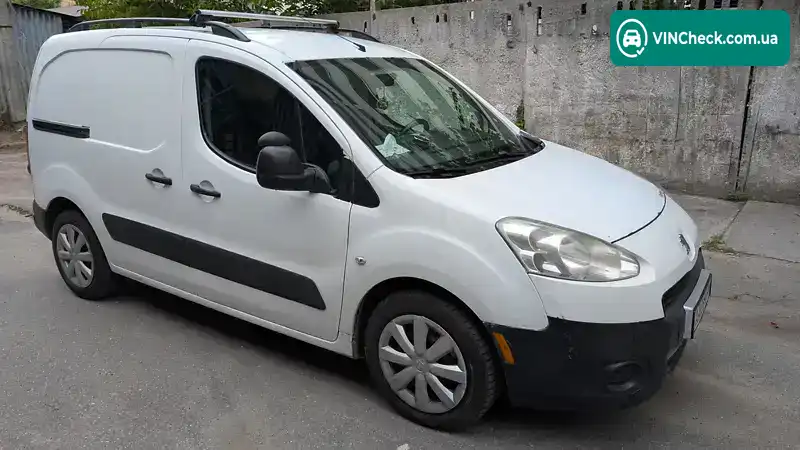 Peugeot Partner 2012, фото з оголошення 1 з 20, VIN VF37A9HN0CN525866