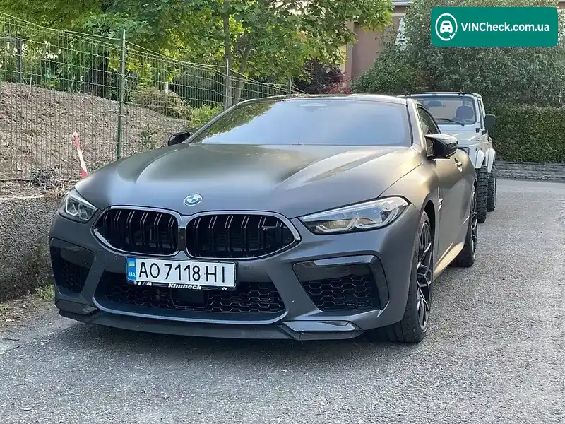 BMW M8 2020, фото з оголошення 1 з 9, VIN WBSAE01030CE86107