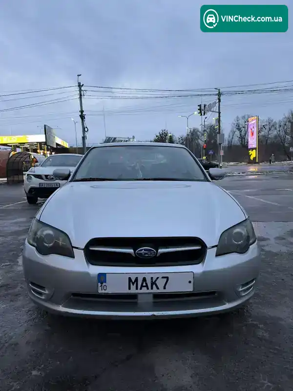 Subaru Legacy 2004, фото з оголошення 1 з 21, VIN JF1BL96M14H005607