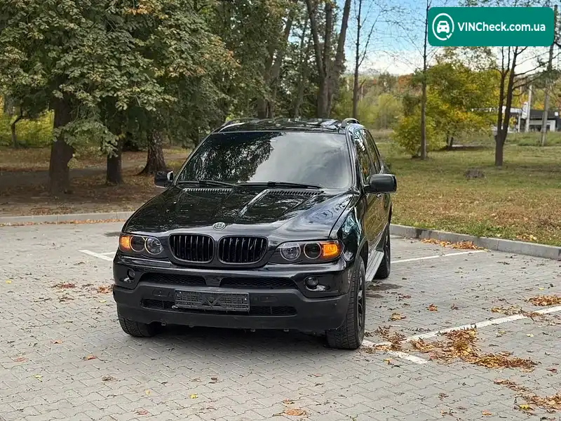 BMW X5 2004, фото з оголошення 1 з 12, VIN 5UXFA13505LU49042