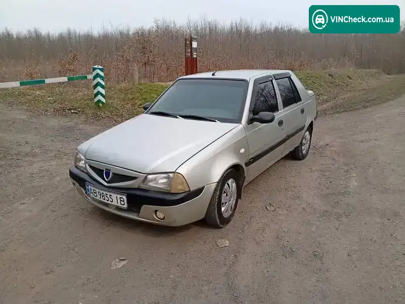 Dacia Solenza 2004, фото з оголошення 1 з 11, VIN Y6DR5A71543413882