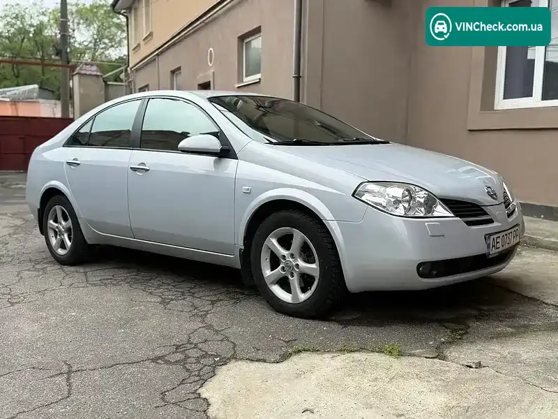Nissan Primera 2007, фото з оголошення 2 з 20, VIN SJNBBAP12U2316731