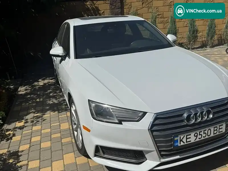 Audi A4 2019, фото з оголошення 2 з 9, VIN WAUGMAF4XKA037733