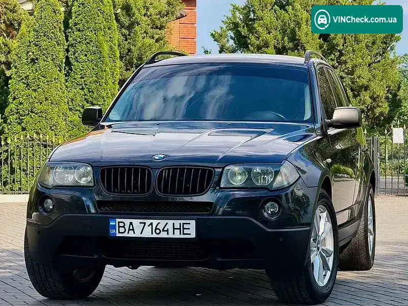 BMW X3 2007, фото з оголошення 1 з 20, VIN WBAPE11040WH30558